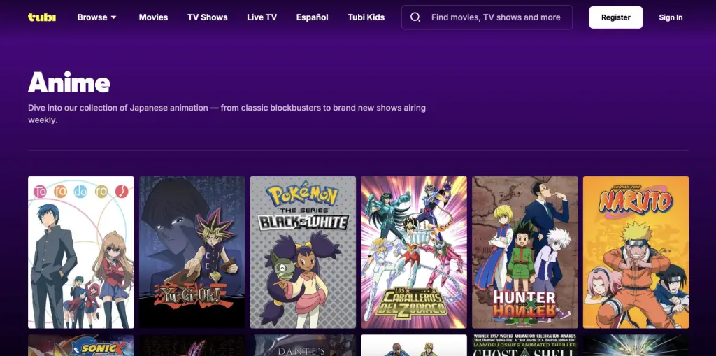 top 5 best anime sites