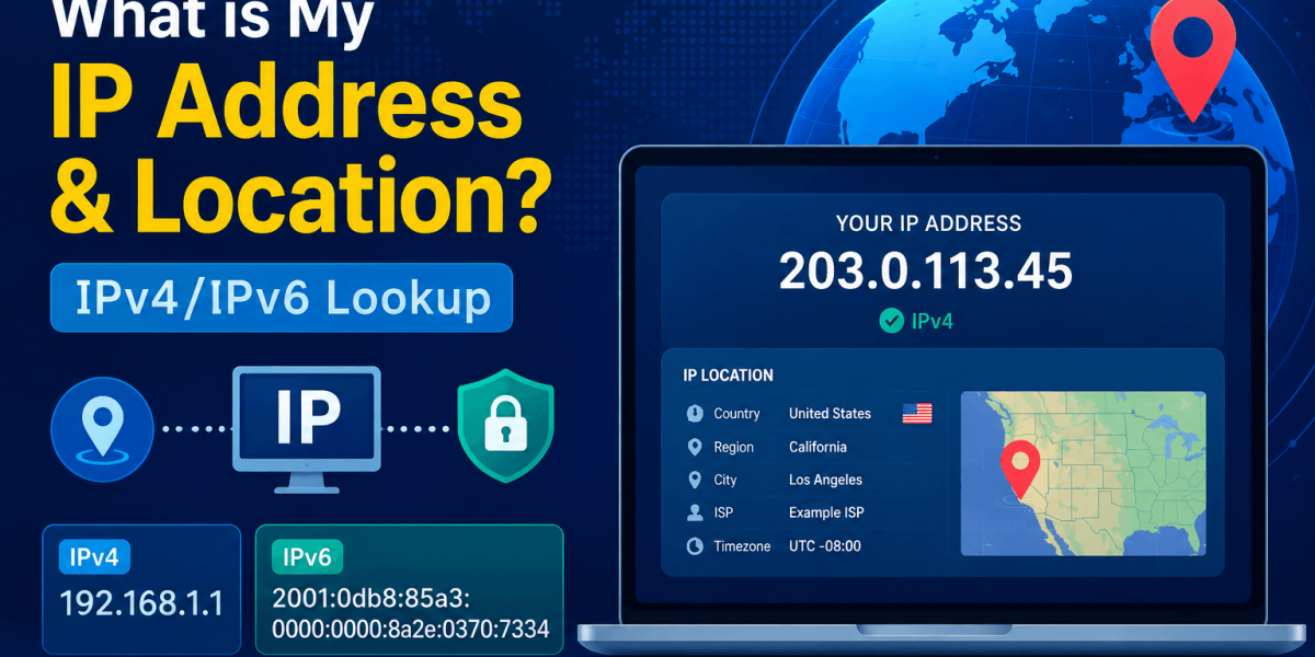 What is My IP Address & Location? IPv4/IPv6 Lookup