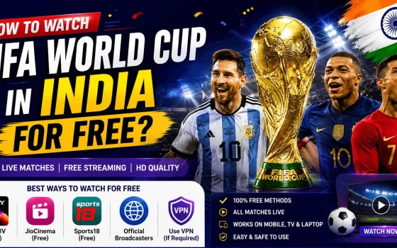 watch fifa world cup in india for free